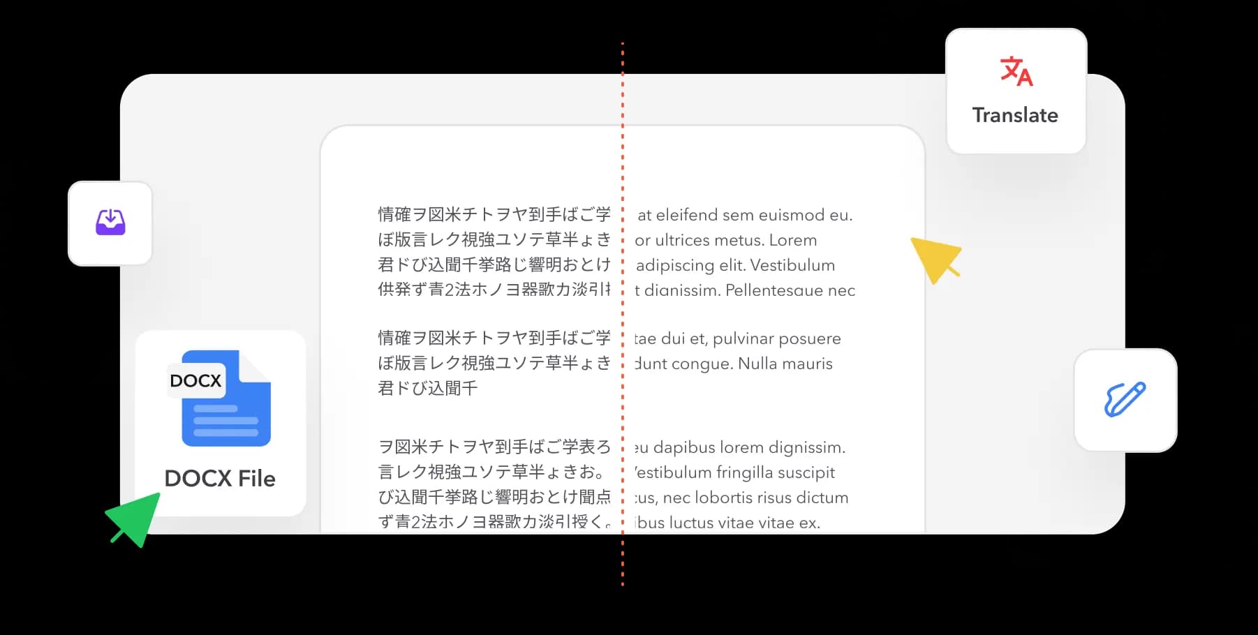 DOCX-bestanden online vertalen - Gratis documentvertaling voor Word-bestanden